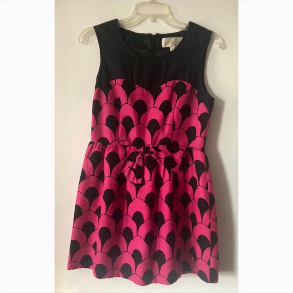 Julie Brown Hot pink mini dress
